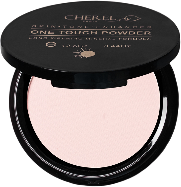 Акція на Пудра компактна для обличчя Сатин Cherel Satin Powder Flamingo - 1 12.5 г від Rozetka