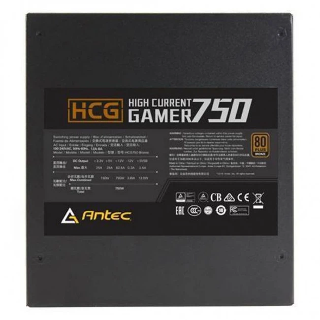 Блок питания Antec 750W HCG750 (0-761345-11638-1) - Фото 8 Блок питания Antec 750W HCG750 (0-761345-11638-1) - изображение 8