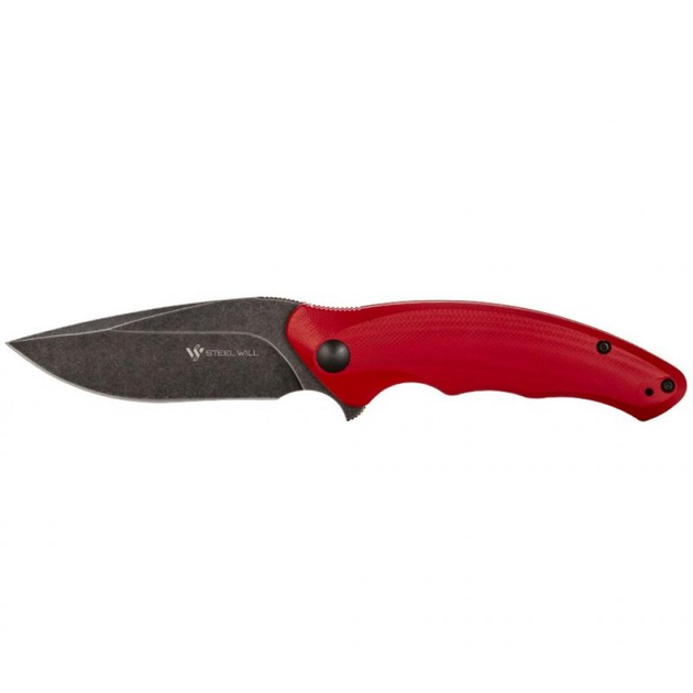 Ніж Steel Will Avior Red Blackwash (SWF62-05) - зображення 1