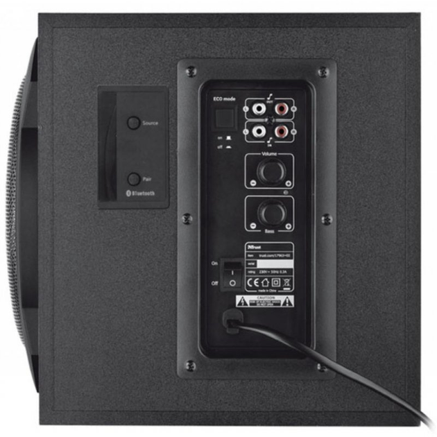 Акустическая система Trust Tytan 2.1 Subwoofer Speaker Set with Bluetooth - black (19367) - изображение 3