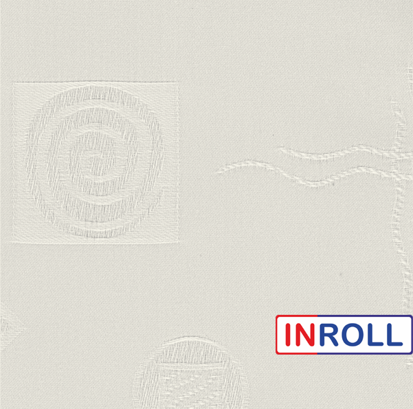 Ролета тканинна INROLL Есо-Mini 82,5х165 см Ikea Молочний 1800 - зображення 5