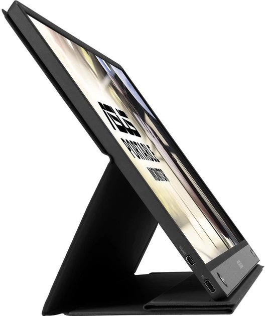 Monitor 15.6" Asus ZenScreen MB16AHP (90LM04T0-B01170) IPS / USB-C / micro-HDMI / Wbudowany akumulator zapewniający 4 godziny pracy - obraz 4