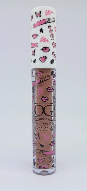 Блеск для губ OUTDOOR GIRL True Matte Lipgloss SMUDGE 3г - изображение 2