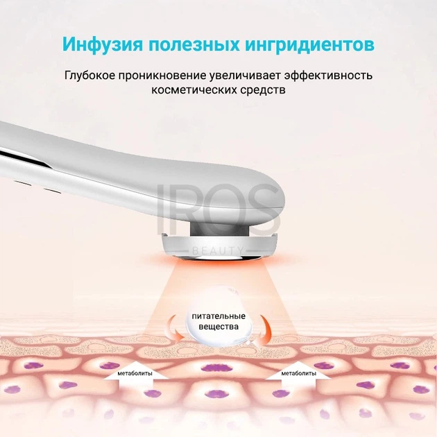 Прибор для ухода за кожей лица 3в1 аппарат для чистки + массажер для лифтинга кожи лица XPREEN 114 - изображение 8
