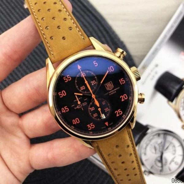 Наручные часы TAG Heuer Carrera 1887 SpaceX Quartz Gold/Black