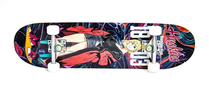 Детский скейтборд (Скейт) для начинающих канадский клен Scale Sports "Scate Girl" - изображение 2