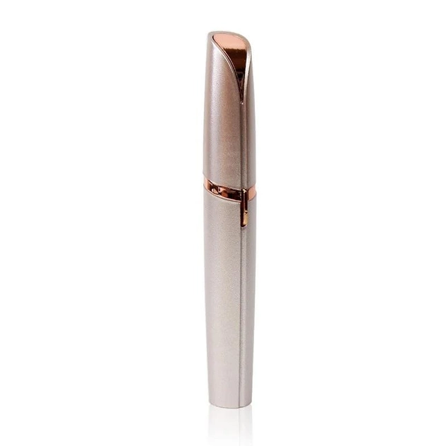 Женский тример для придания формы бровей Flawless Brows розовый, эпилятор + депилятор для лица (1007649-Pink-1) 
