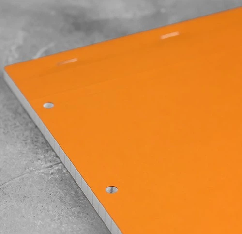 Блокнот Rhodia legal pad 119 А4+ в лінію помаранчевий - Фото 2 Блокнот Rhodia legal pad 119 А4+ в лінію помаранчевий - изображение 2