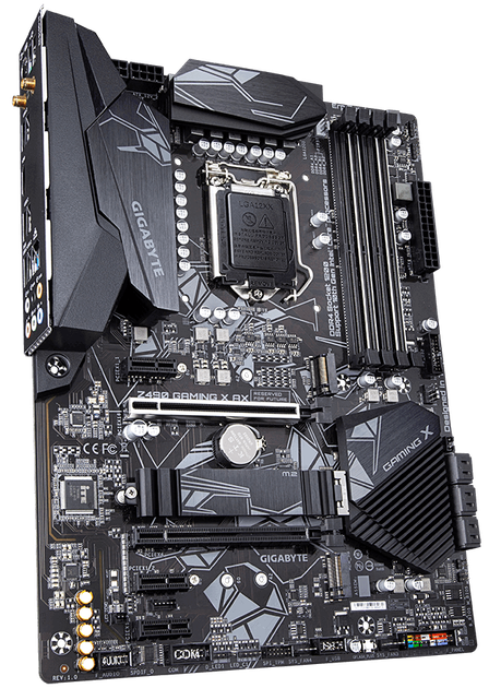 Материнская плата Gigabyte Z490 Gaming X AX (s1200, Intel Z490