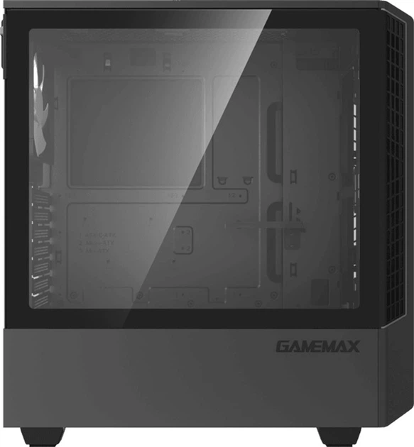 Корпус GameMax Panda Eco Black - Фото 5 Корпус GameMax Panda Eco Black - изображение 5