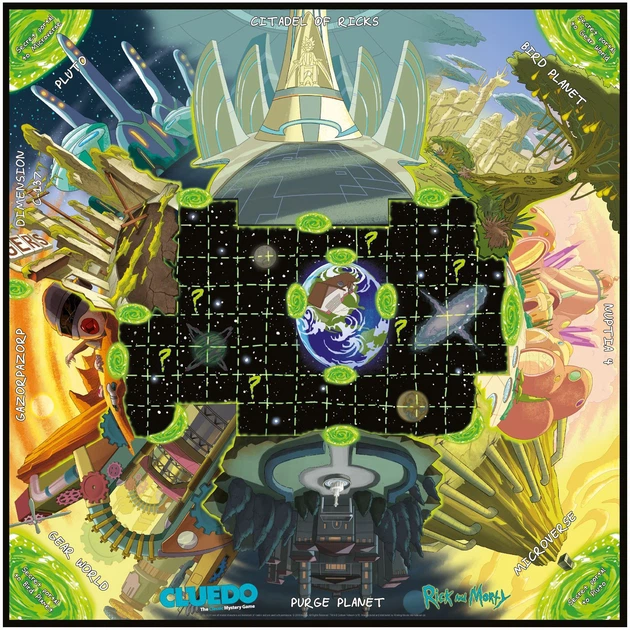 Gra planszowa Winning Moves Cluedo Rick & Morty 003210 (5053410003210) - obraz 3