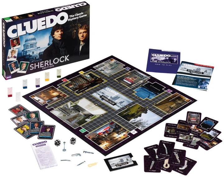 Gra planszowa Winning Moves Cluedo Sherlock 019514 (5036905019514) - obraz 4