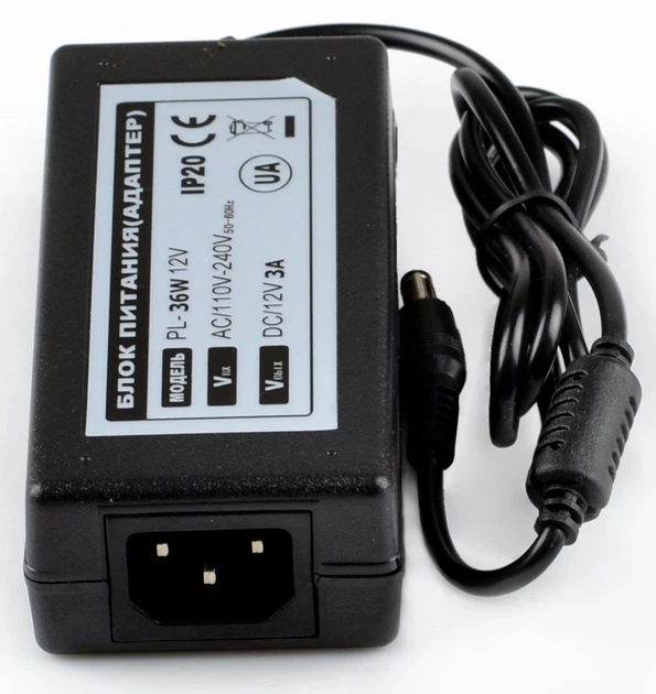 Блок питания Venom 12В 36Вт IP20 (PL-36W-12V) - изображение 2