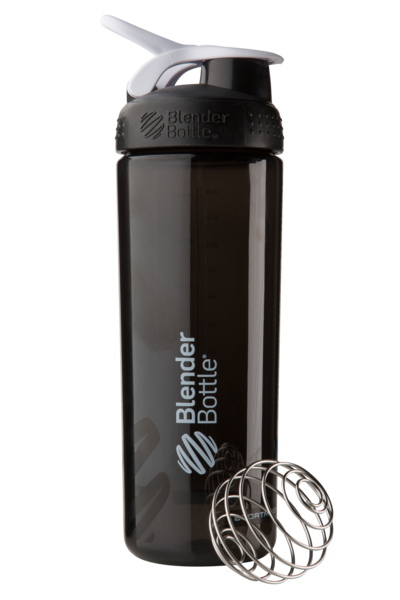 Спортивная бутылка-шейкер BlenderBottle Sleek Promo 28oz/820ml Black (ORIGINAL) - Фото 1 Спортивная бутылка-шейкер BlenderBottle Sleek Promo 28oz/820ml Black (ORIGINAL) - изображение 1