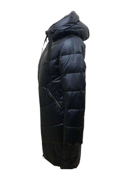 Пальто женское зимнее ICE bear GWD20302 42 темно синее - изображение 3