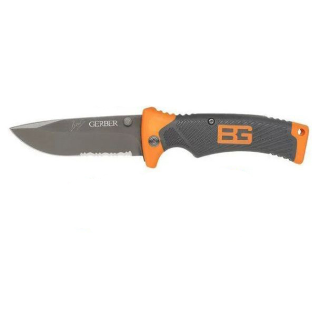 Складной нож Gerber Bear Grylls Scout длина 21 см с чехлом (bks_02382) - изображение 1