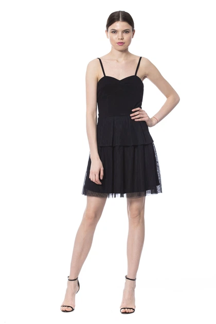 Платье Silvian Heach XS Черный (MRSH16XS) (SH16XS) - Фото 4 Платье Silvian Heach XS Черный (MRSH16XS) (SH16XS) - изображение 4