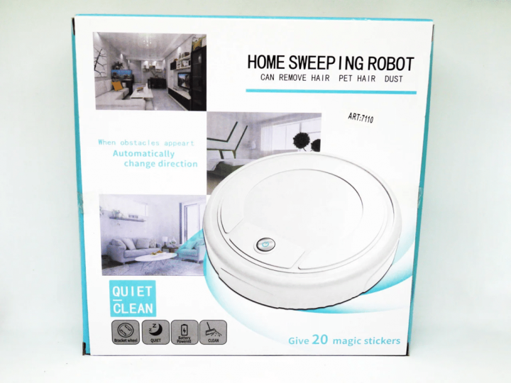 Робот пылесос, швабра Home Sweeping Robot аккумуляторный - Фото 4 Робот пылесос, швабра Home Sweeping Robot аккумуляторный - изображение 4