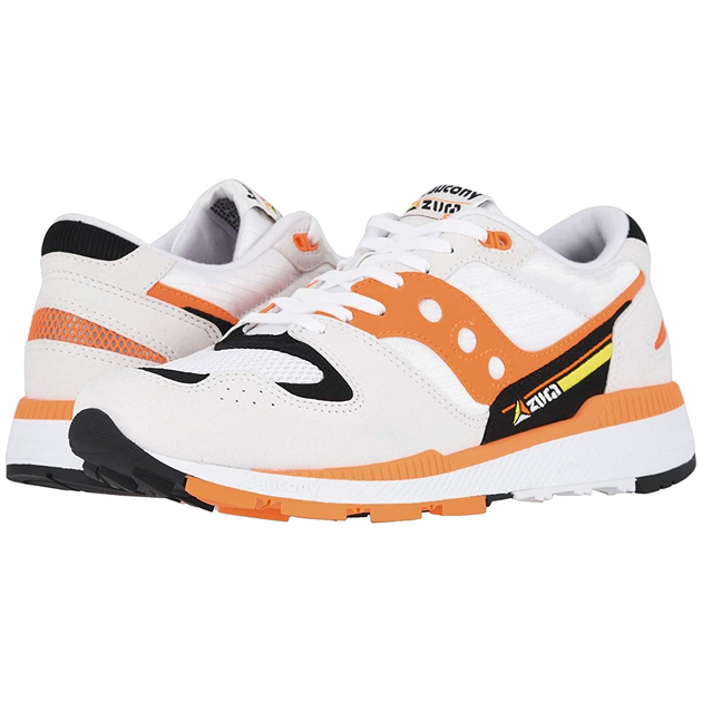 Saucony azura sales white orange black