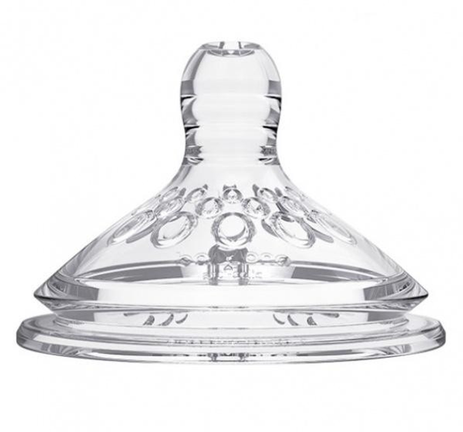 Соска антиколікова BabyOno Natural Nurising 6+, швидкий потік, 2 шт. (1454) - зображення 3