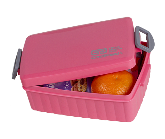 Ланчбокс CoolPack Snack для дівчаток 1.1 л 17х12х6.5 см Рожевий (93439CP) - зображення 2
