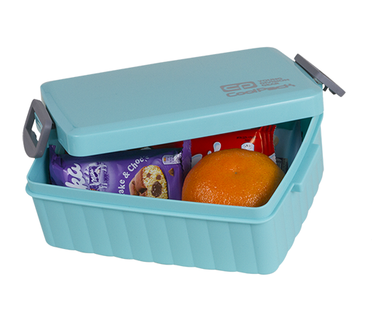 Ланч-бокс CoolPack Snack 1.1 л 17х12х6.5 см Голубой (93460CP) - изображение 2