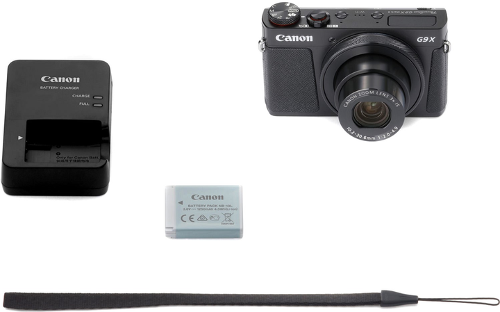 Фотоаппарат Canon PowerShot G9 X Mark II Black купить на