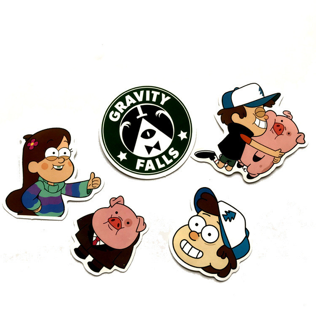 Стикерпак GeekLand Гравити Фолз 11 штук Gravity Falls S GF 020 – фото ...