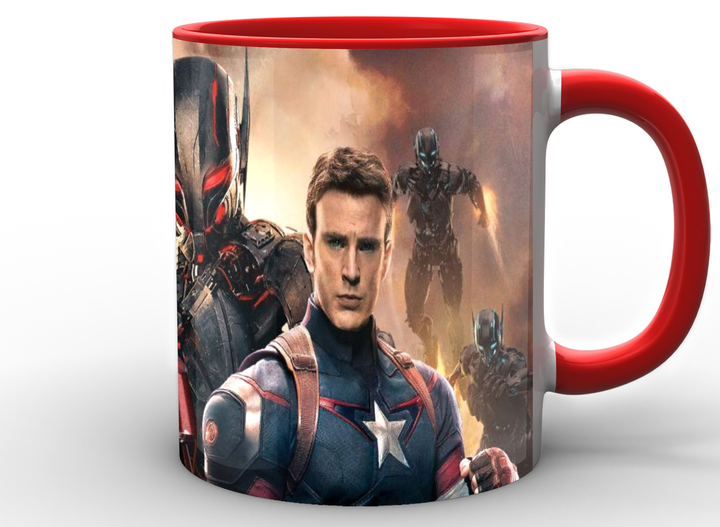 Кружка GeekLand Капитан Америка Captain America Стив Роджерс и Тони Старк CA.02.016 - изображение 7