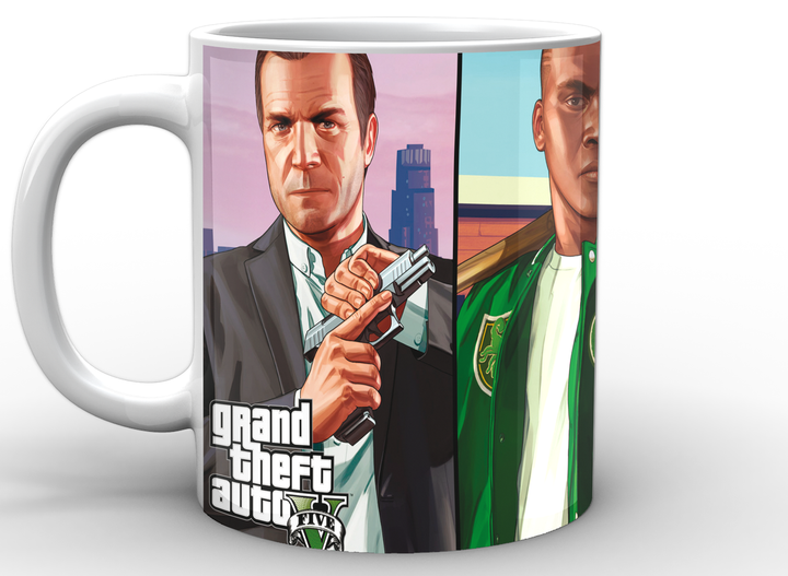 Кружка Gee! GTA ГТА&nbsp;персонажи GT.02.02 - изображение 2