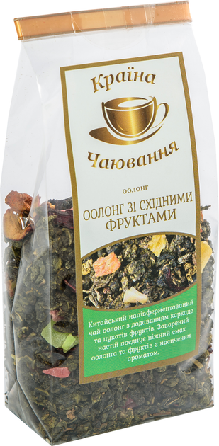 Чай оолонг (улун) розсипний Країна Чаювання Оолонг зі східними фруктами 100 г від Rozetka на платформі USKIDKA Акція на Чай оолонг (улун) розсипний Країна Чаювання Оолонг зі східними фруктами 100 г від Rozetka