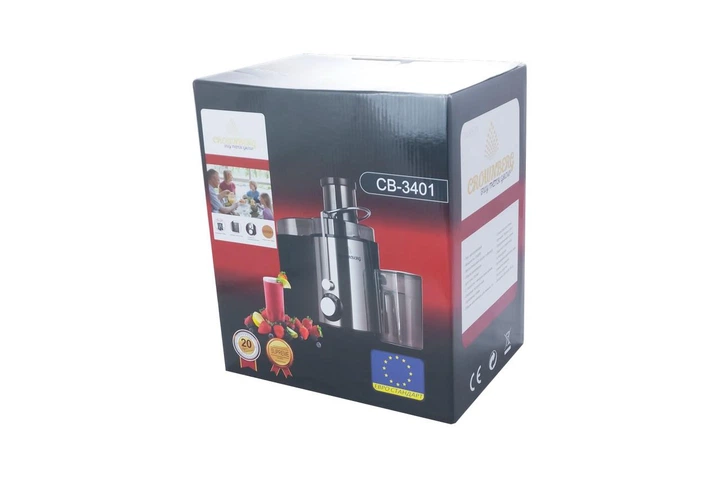 Универсальная соковыжималка Crownberg CB-3401 1000 Вт - изображение 3