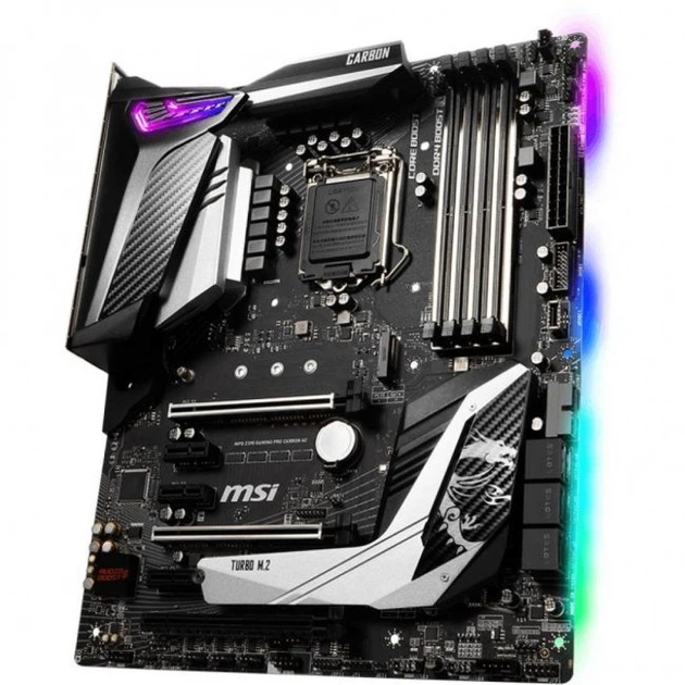 MSI | AC CARBON PRO GAMING Z390 MPG LGA1151 Carbon Pro Gaming Z390 MPG MSI マザーボード マザーボード Z390チップ Intel マザーボード