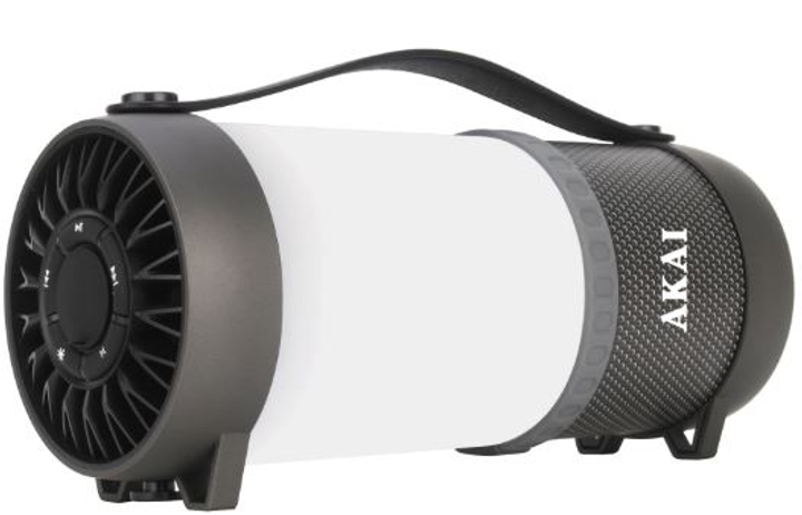 Портативная колонка с Bluetooth AKAI ABTS-40 9 Вт с LED подсветкой и ремешком - изображение 1