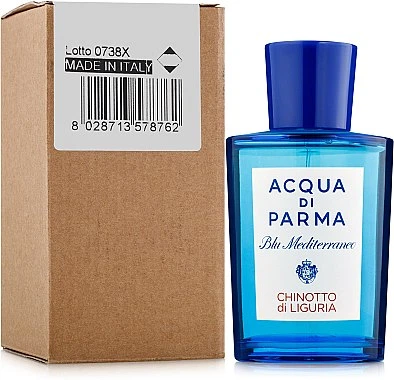 Rozetka Zhenskaya Parfyumeriya Tualetnaya Voda Tester Acqua Di Parma Blu Mediterraneo Chinotto Di Liguria Unisex Edt 150ml Cena Kupit Zhenskaya Parfyumeriya Tualetnaya Voda Tester Acqua Di Parma Blu Mediterraneo Chinotto
