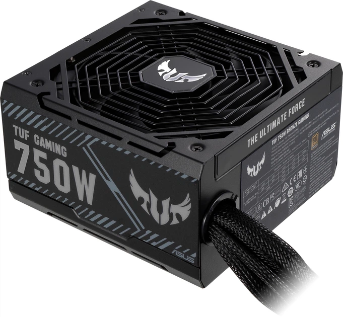 Блок питания ASUS TUF Gaming 750W 80+ Bronze (TUF-GAMING-750B