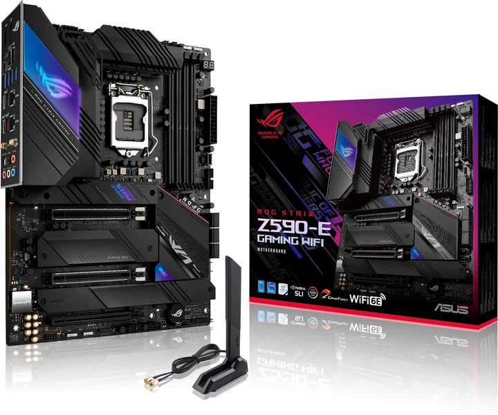 Материнская плата Asus ROG Strix Z590-E Gaming Wi-Fi (s1200, Intel