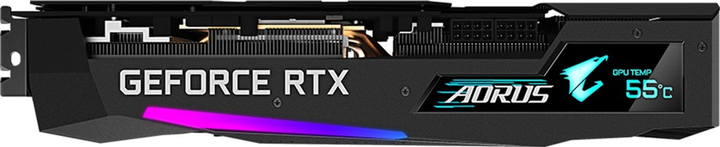 Відеокарта Gigabyte PCI-Ex GeForce RTX 3070 Aorus Master 8GB GDDR6 (256bit) (1725/14000) (3 х HDMI, 3 x DisplayPort) (GV-N3070AORUS M-8GD rev 1.0/1.1) - зображення 7