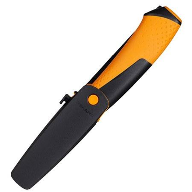 Нож Fiskars универсальный 1023618 с точилкой - изображение 2