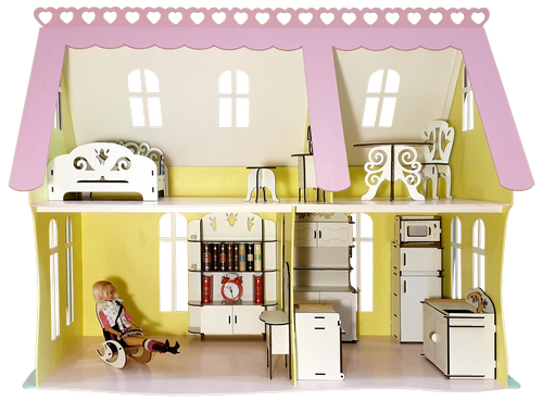 Дом мечты Барби МАКСИ видео. Смотреть видео кукольного домика серия Эконом МИНИ