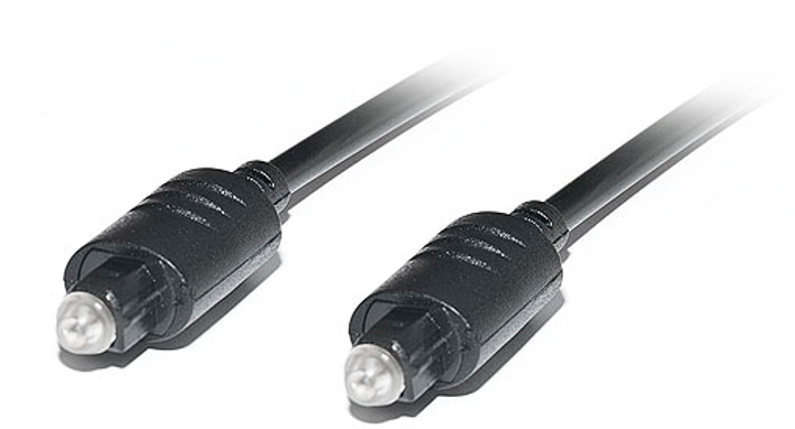 Кабель Real-El Optical Toslink M-M 1 м Black (EL123500036) - изображение 2