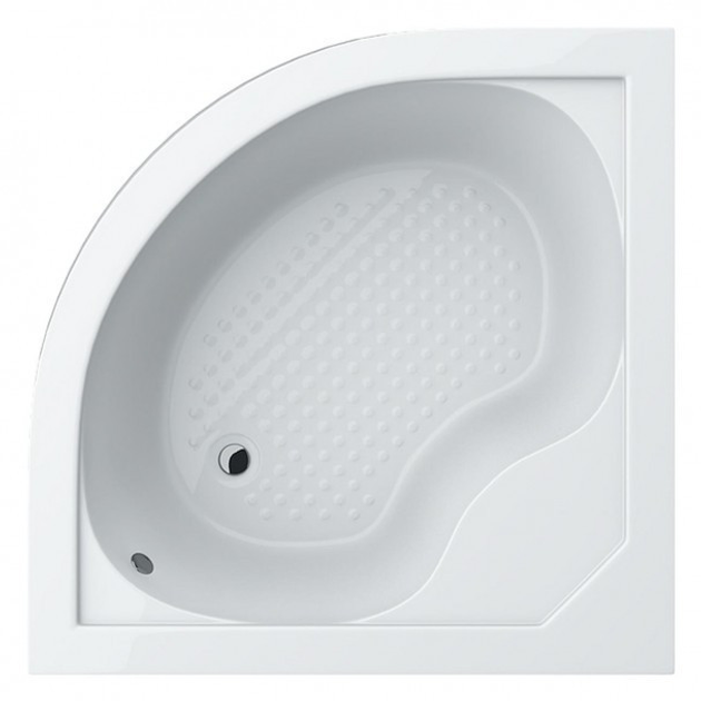 Душовий піддон Swan Emanuel 100х100 з екраном (S. 02.100.100) - зображення 2