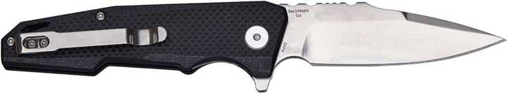 Нож Artisan Cutlery Predator Small SW, D2, G10 Flat Black (27980120) - изображение 2