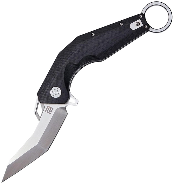 Нож Artisan Cutlery Cobra SW, D2, G10 Polished Black (27980147) - изображение 1