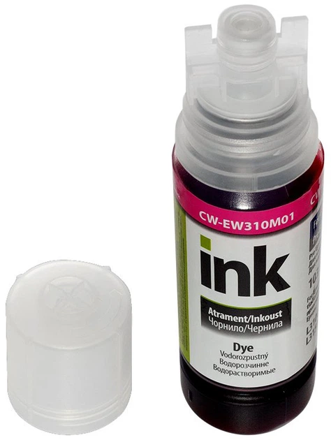 Чернила ColorWay Epson L3100/3110/3150/3151 70 мл Magenta (CW-EW310M01 ...