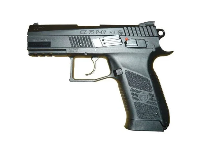 Пістолет пневматичний ASG CZ 75 P-07 - зображення 1