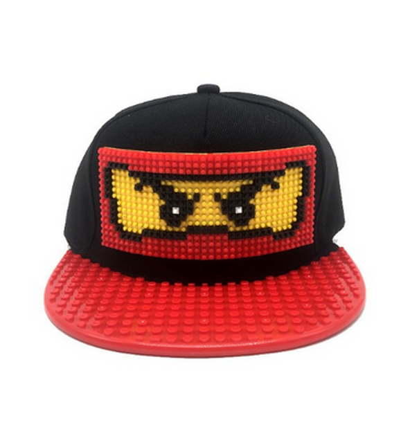 ガキコップ Кепка конструктор для хлопчиків Snapback, Ninjago ORIGINAL, М04 +