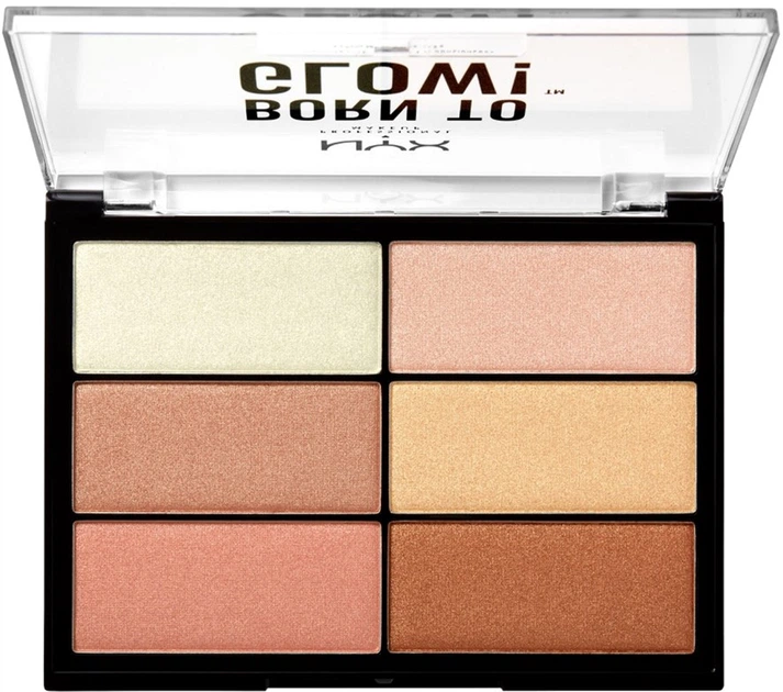 Палетка хайлайтерів NYX Professional Makeup Born To Glow 4.8 г (800897146184) - зображення 2