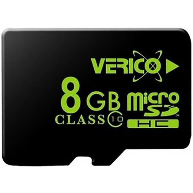 Карта памяти verico mickrosdhc class 10 8 GB - изображение 1
