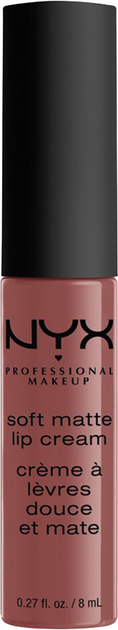 Акція на Рідка помада для губ NYX Professional Makeup Soft Matte Lip Cream 32 Rome від Rozetka